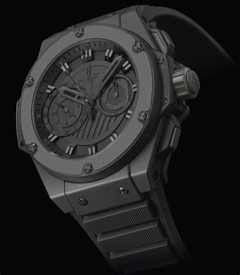 hublot king power foudroyante all black replica|Hublot Big Bang King Power Foudroyante Black/Red .